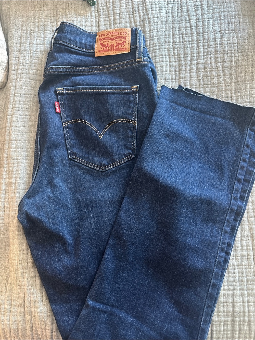 Levi's Women's 724 High Rise Straight Leg Jeans